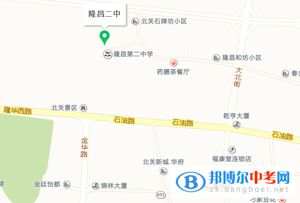 隆昌县第二地址在哪里