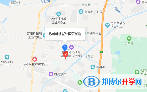 苏州科技城外国语学校初中部地址在哪里